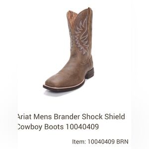 Ariat Men's Shock Shield Boots size 11D in excellent condition (like new).